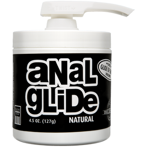 Anal Glide Natural Lubricant 4.5oz Pump